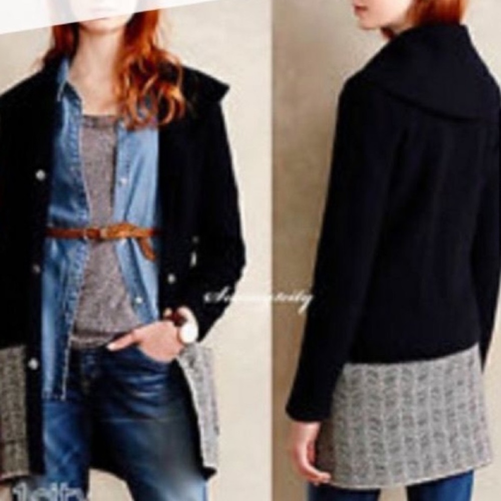 Anthropologie Sweater Coat. Perfect condition!